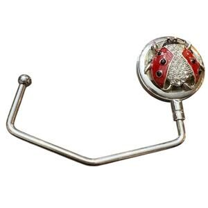 SPRING STREET DESIGN CRYSTAL LADYBUG HANDBAG HOLDER